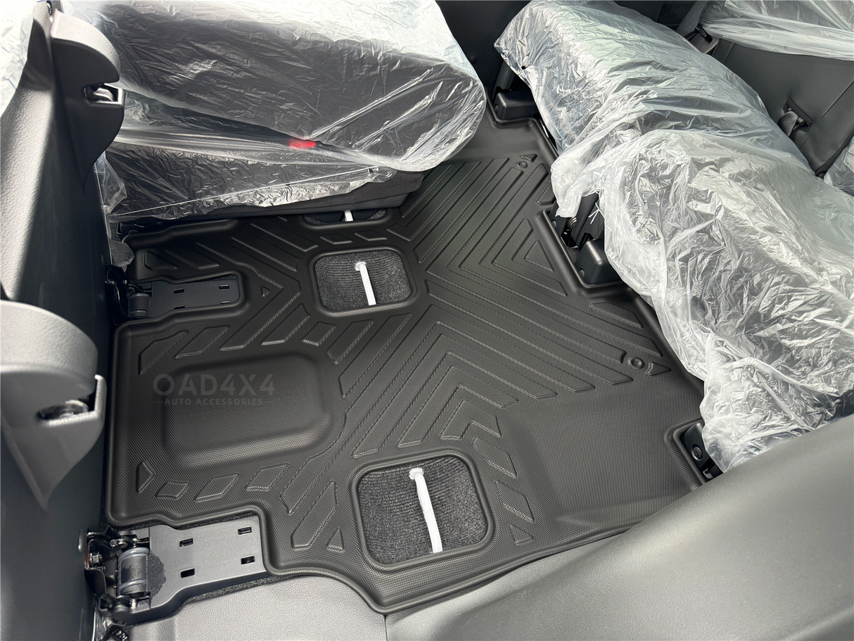 Third Row Car Floor Mats for Mitsubishi Pajero Sport 7 Seater 2015-Onwards