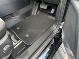 Double-Layer Floor Mats & Door Sill Protector for Ford Ranger Next-Gen Dual Cab 2022-Onwards