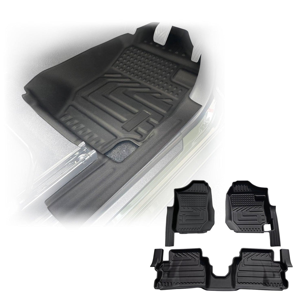 5D TPE Car Floor Mats for Suzuki Jimny 3 Doors 2018-Onwards