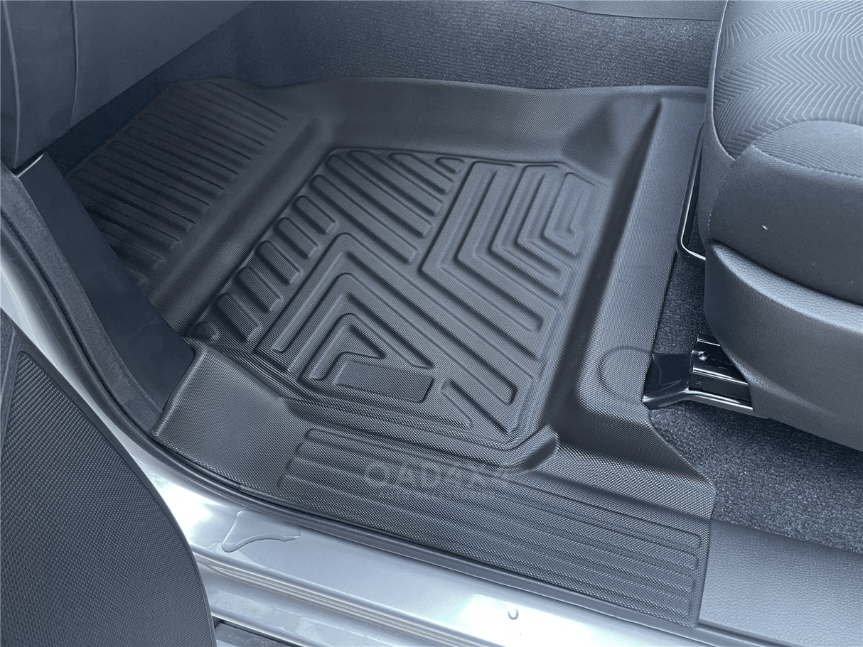 5D TPE Car Floor Mats for ISUZU D-MAX Single/Extra Cab 2020-Onwards