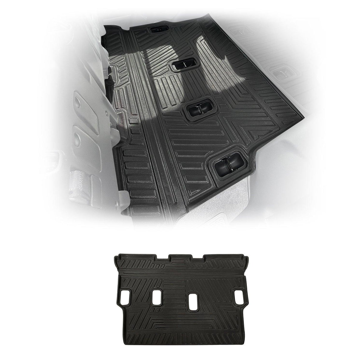 Third Row Car Floor Mats for Toyota Landcruiser 200 2007-2021