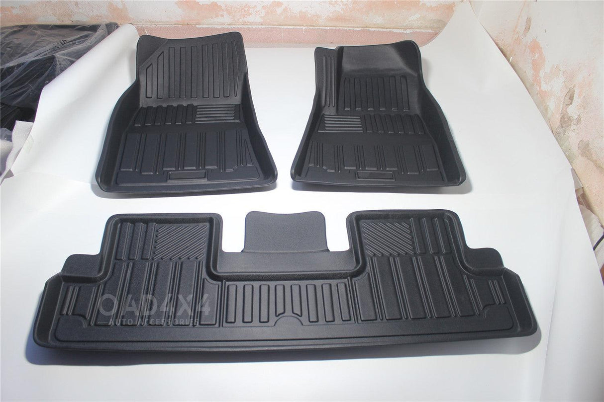 Premium Custom 3D Floor Mats for Tesla Model 3 2019-2023 Car Mats Liner