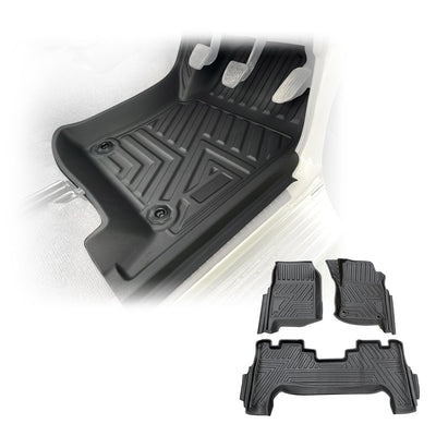 5D TPE Car Floor Mats for Toyota Landcruiser 76 2012-2023