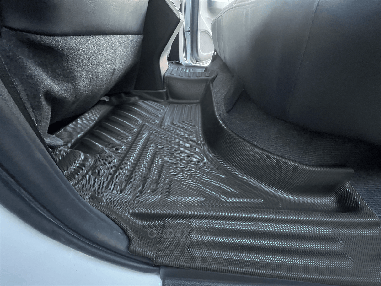 5D TPE Car Floor Mats for Mitsubishi Triton Dual Cab MQ MR 2015-2024