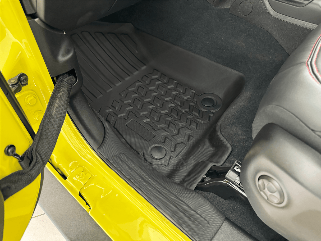 5D TPE Car Floor Mats for Jeep Wrangler JL Series 2018-Onwards