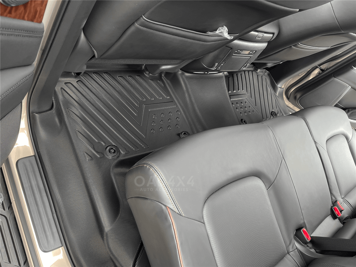 5D TPE Car Floor Mats for Nissan Patrol Y62 2012-Onwards