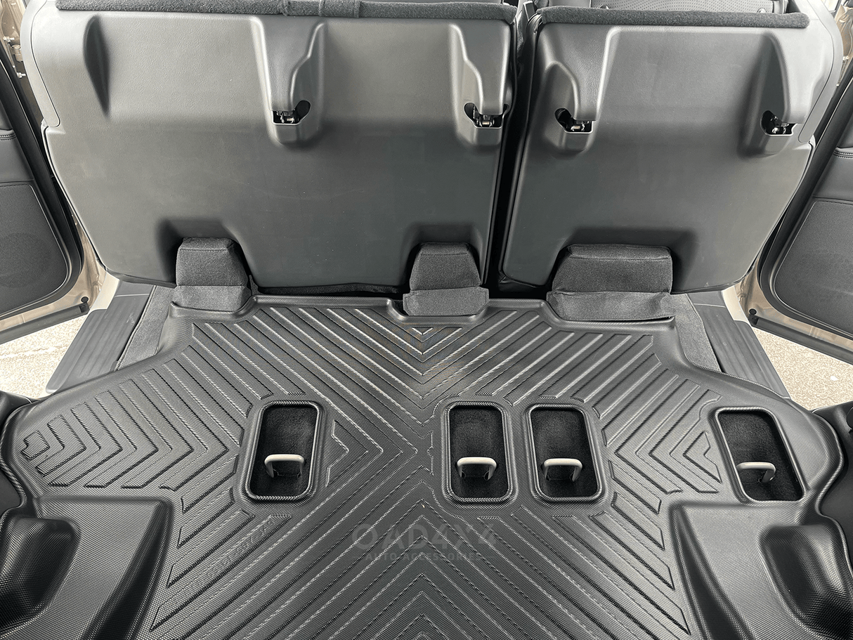 Third Row Car Floor Mats for Nissan Patrol Y62 2012-Onwards