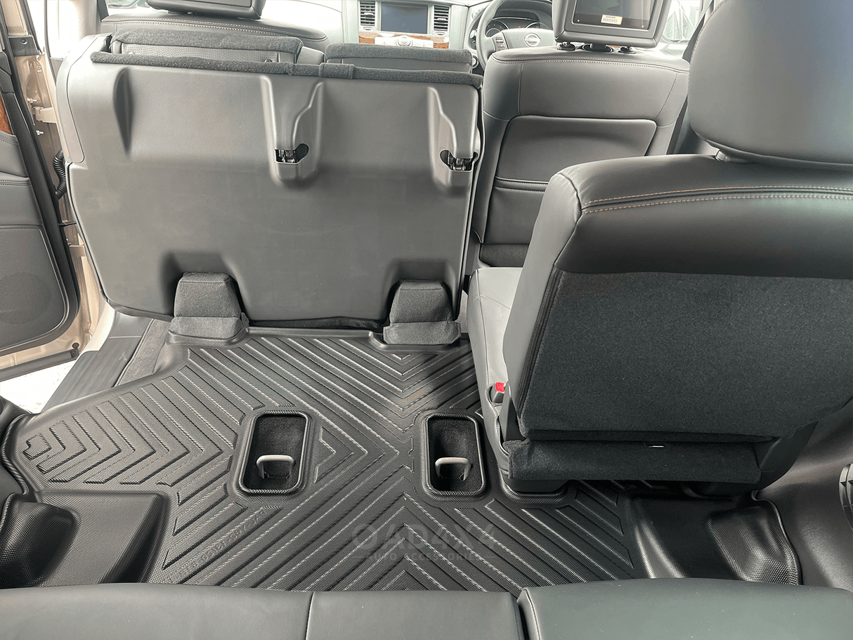 5D TPE Car Floor Mats for Nissan Patrol Y62 2012-Onwards