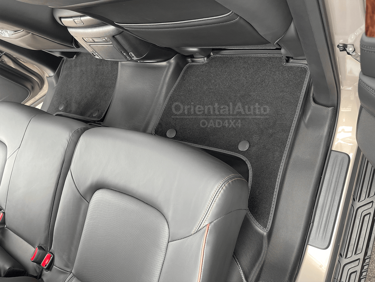 5D Double-Layer Car Floor Mats for Infiniti QX80 Z62 2015-2019