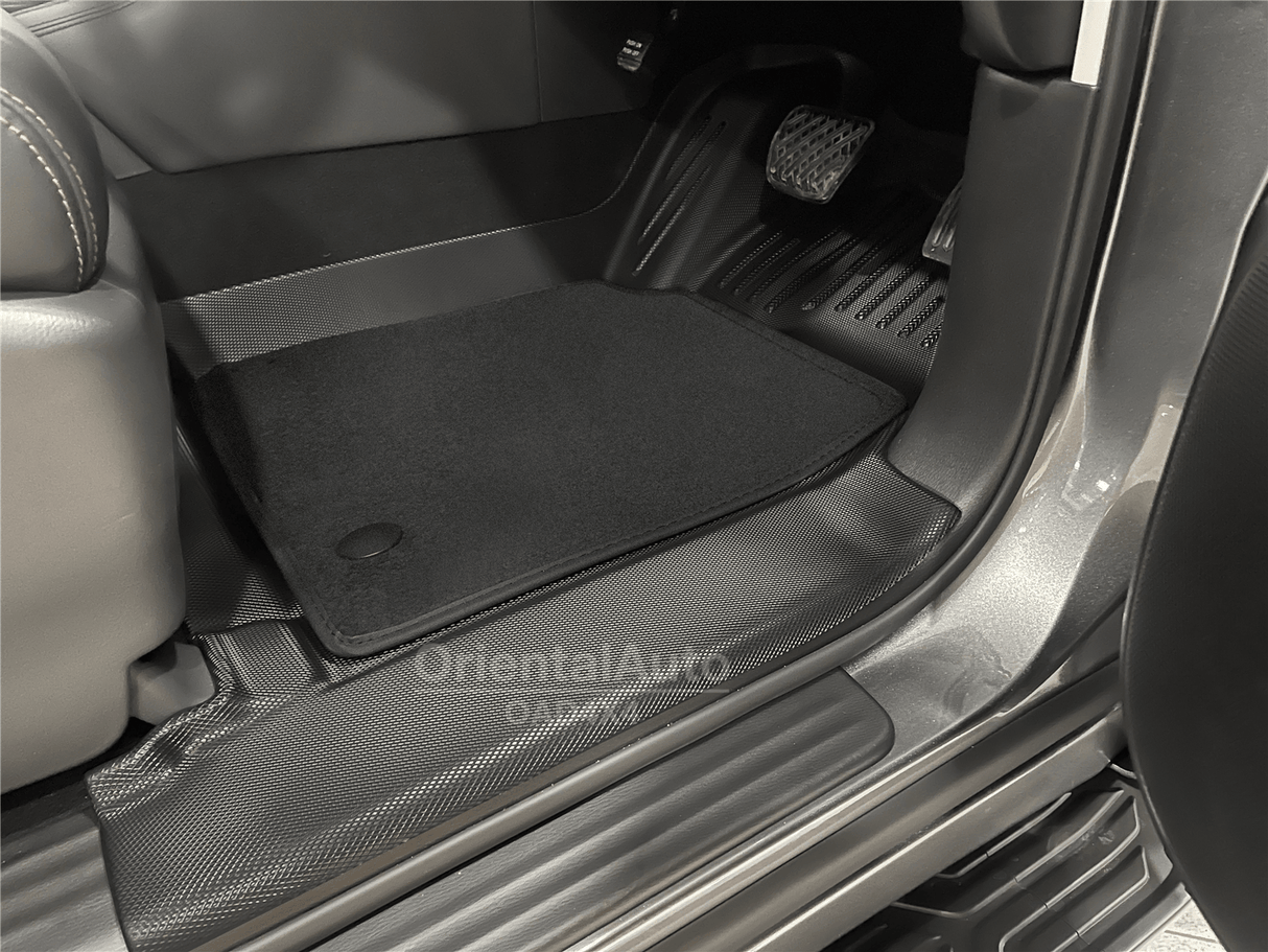 5D Double-Layer Car Floor Mats Nissan Patrol Y62 2012-Onwards