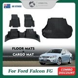 5D Car Floor Mats & Cargo Mat for Ford Falcon FG 2008-2014