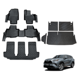 5D TPE Car Floor Mats for Toyota Kluger 2021-Onwards