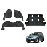 5D TPE Car Floor Mats for Toyota Landcruiser 200 2007-2012