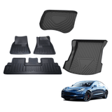 Premium Custom 3D Floor Mats for Tesla Model 3 2019-2023 Car Mats Liner