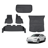 5D TPE Car Floor Mats for Tesla Model Y 2022-Onwards