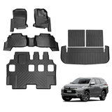 5D TPE Car Floor Mats for Mitsubishi Pajero Sport 2015-Onwards