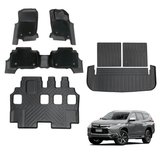 5D Double-Layer Car Floor Mats for Mitsubishi Pajero Sport 2015-Onwards