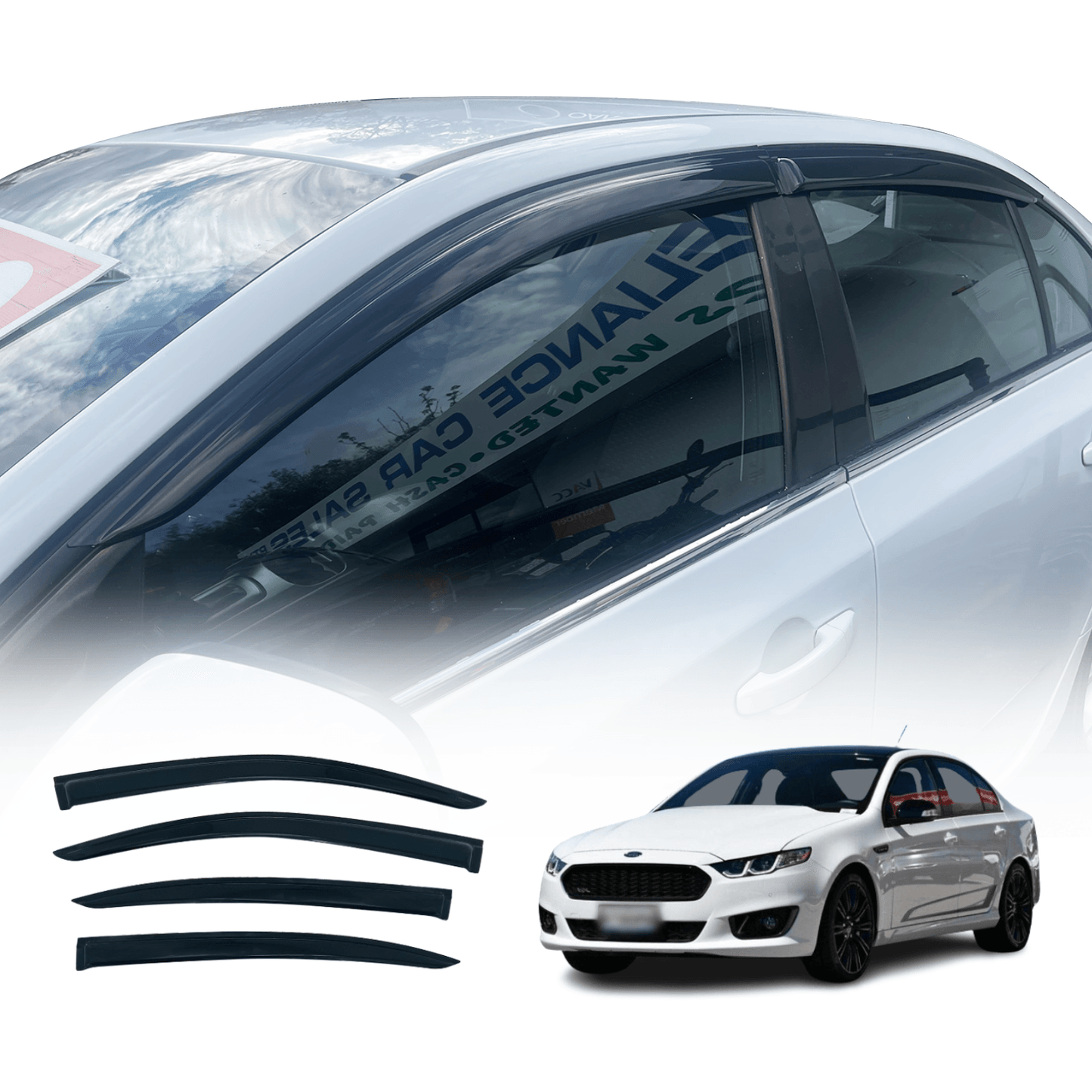 Weather Shields For Ford Falcon FG 2008-2019