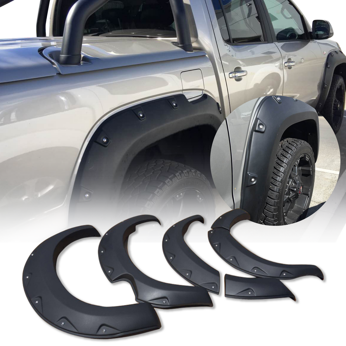 Fender Flares for Ford Ranger Dual Cab 2015-2018 #Pick Up Only