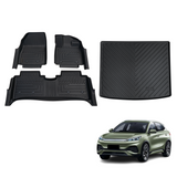 5D TPE Car Floor Mats for BYD ATTO 3 2022-Onwards