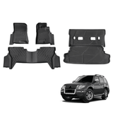 5D TPE Car Floor Mats for Mitsubishi Pajero 2000-2021