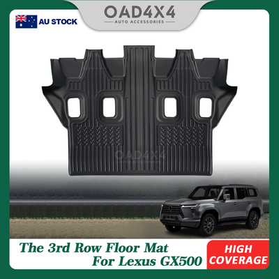 Pre-order Third Row Car Floor Mats for Lexus GX550 2024-Onwards