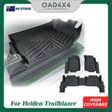 5D TPE Car Floor Mats for Holden Trailblazer 2016-2020