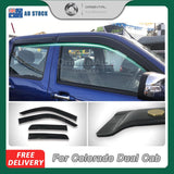 Weather Shields for Holden Colorado RC Series Dual Cab 2008-2012