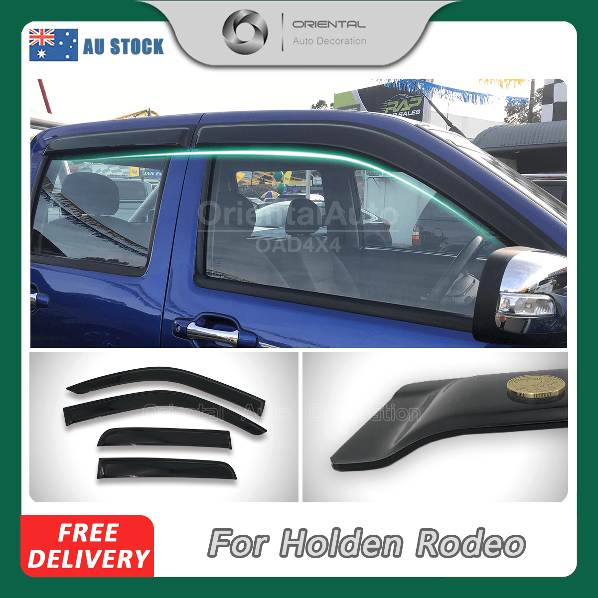 Weather Shields for Holden Rodeo 2003-2008