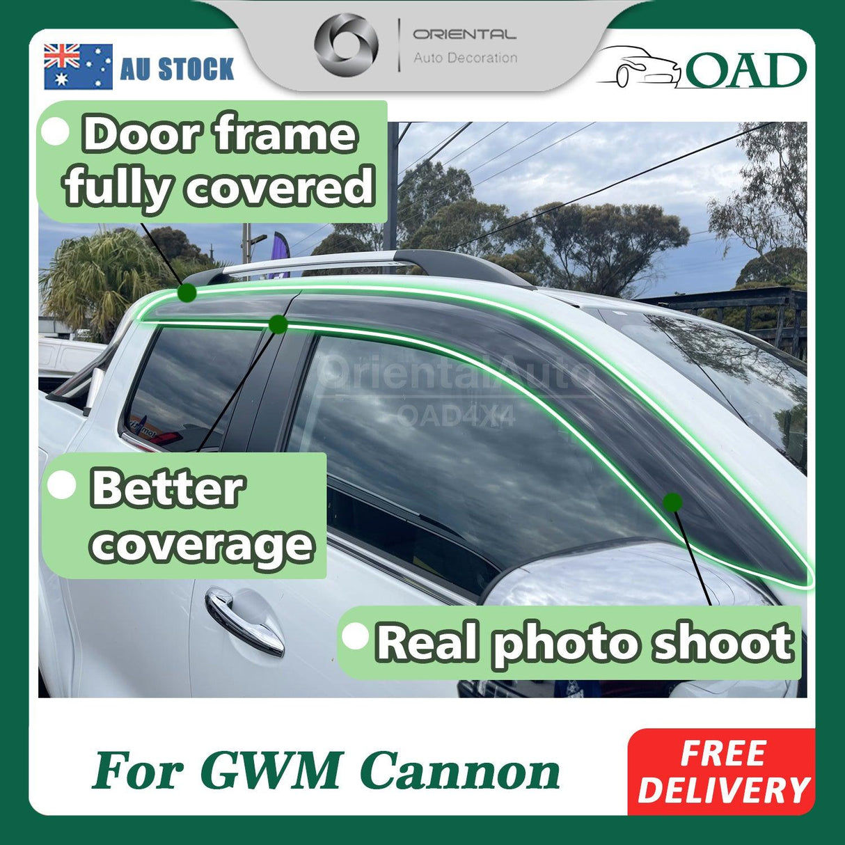 Injection Weather Shields for GWM Cannon All Models