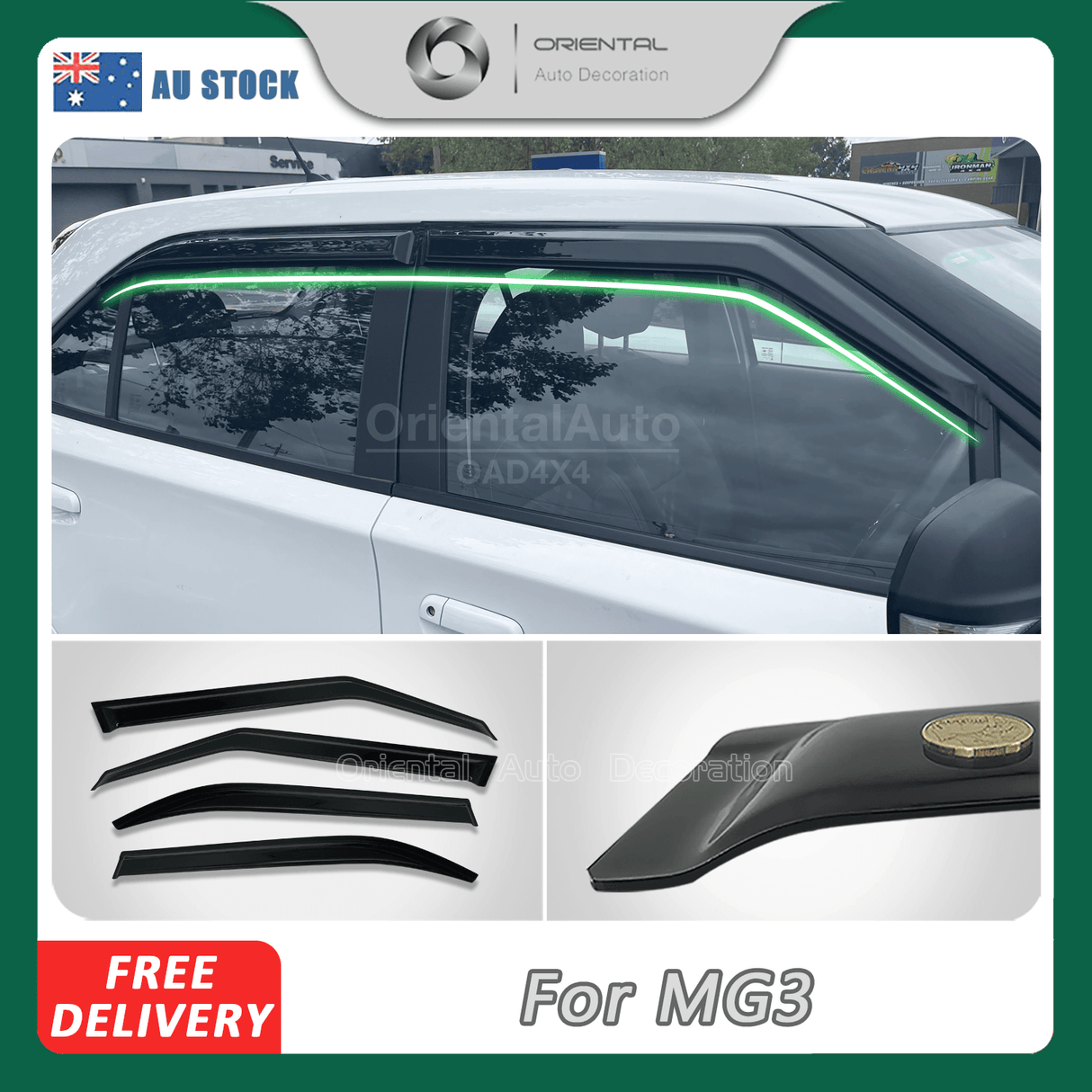 Weather Shields for MG MG3 2018-2024