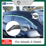 Weather Shields for Mazda 3 Hatch BK Series 2004-2009