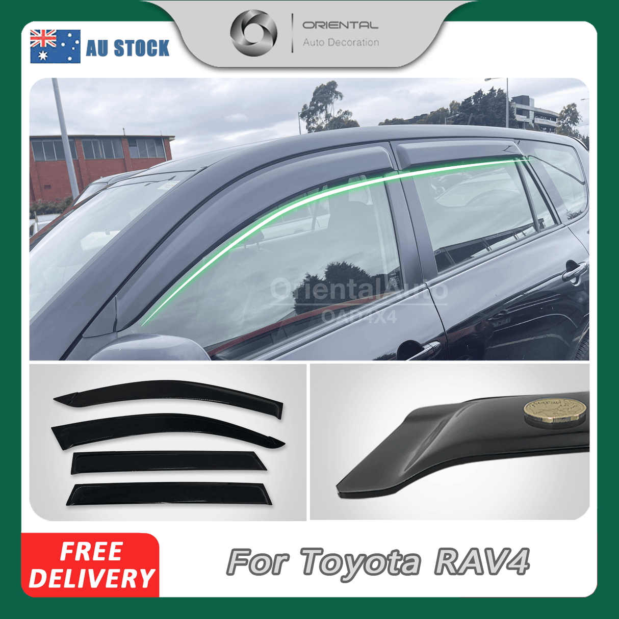 Weather Shields For Toyota RAV4 2006-2012