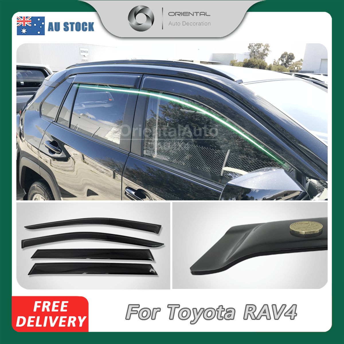 Weather Shields For Toyota RAV4 2019-Onwards