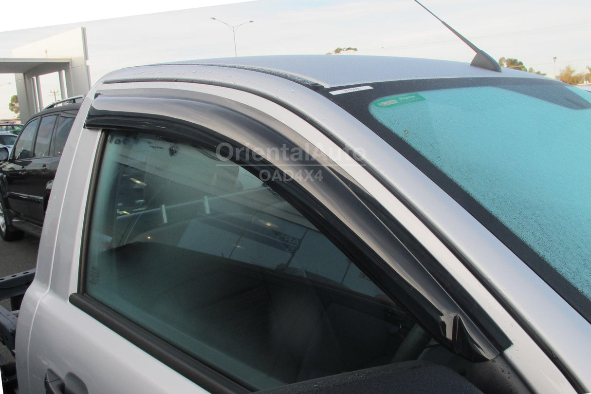 Weather Shields for Mazda BT50 BT-50 Single Cab 2011-2020