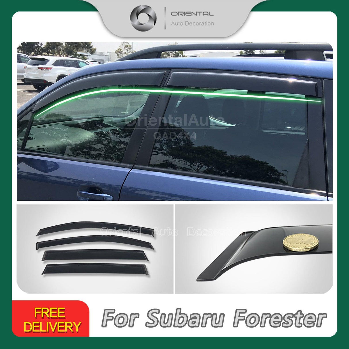 Weather Shields for Subaru Forester S4 2013-2018