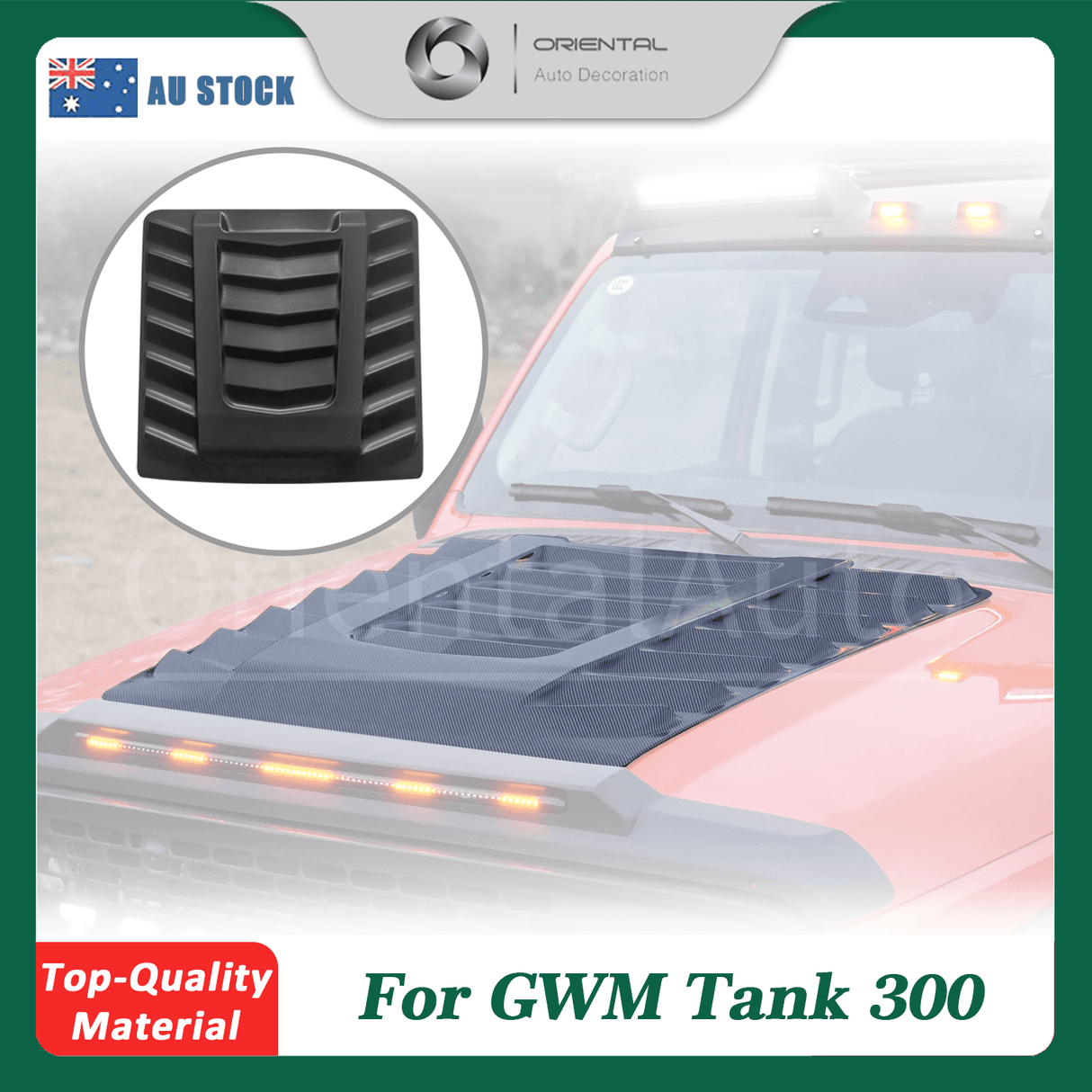 Bonnet Scoop for GWM Tank 300 2023-Onwards