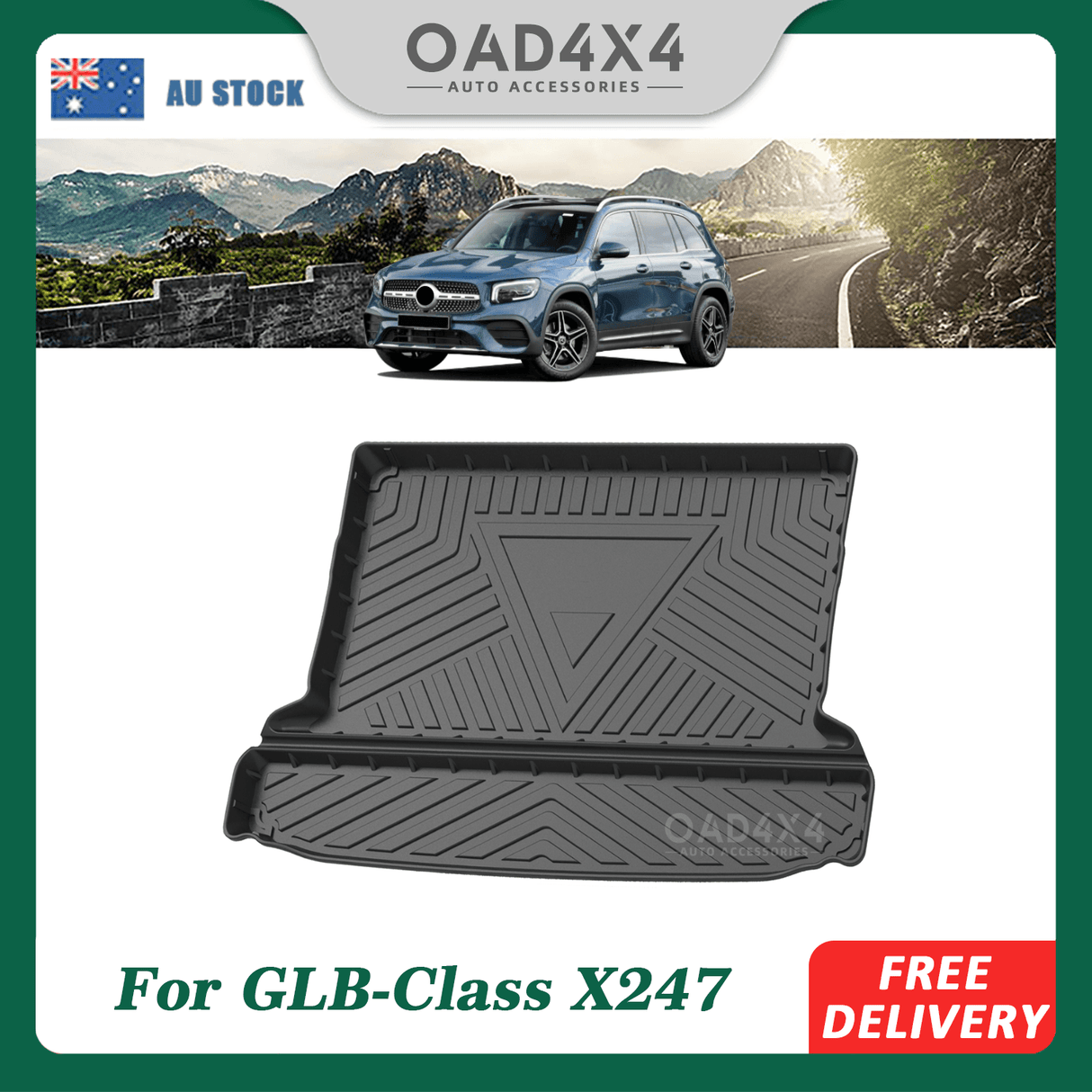 Boot Liner for Mercedes Benz GLB-CLASS X247 2020-Onwards