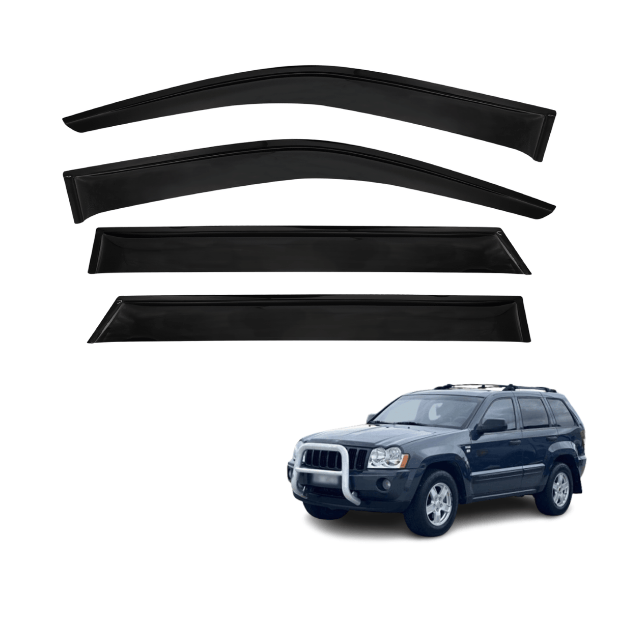 Weather Shields for Jeep Grand Cherokee WH Series 2005-2010