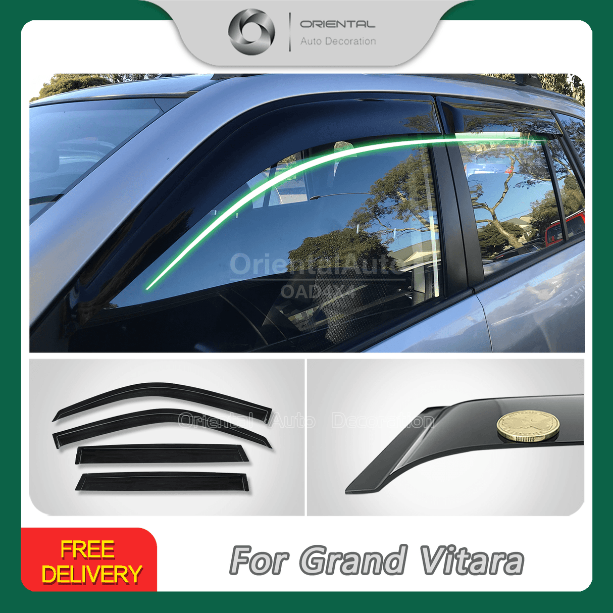 Weather Shields for Suzuki Grand Vitara 2006-2018