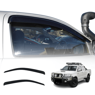 Weather Shields for Toyota Hilux Extra Cab 2005-2015 2PCS