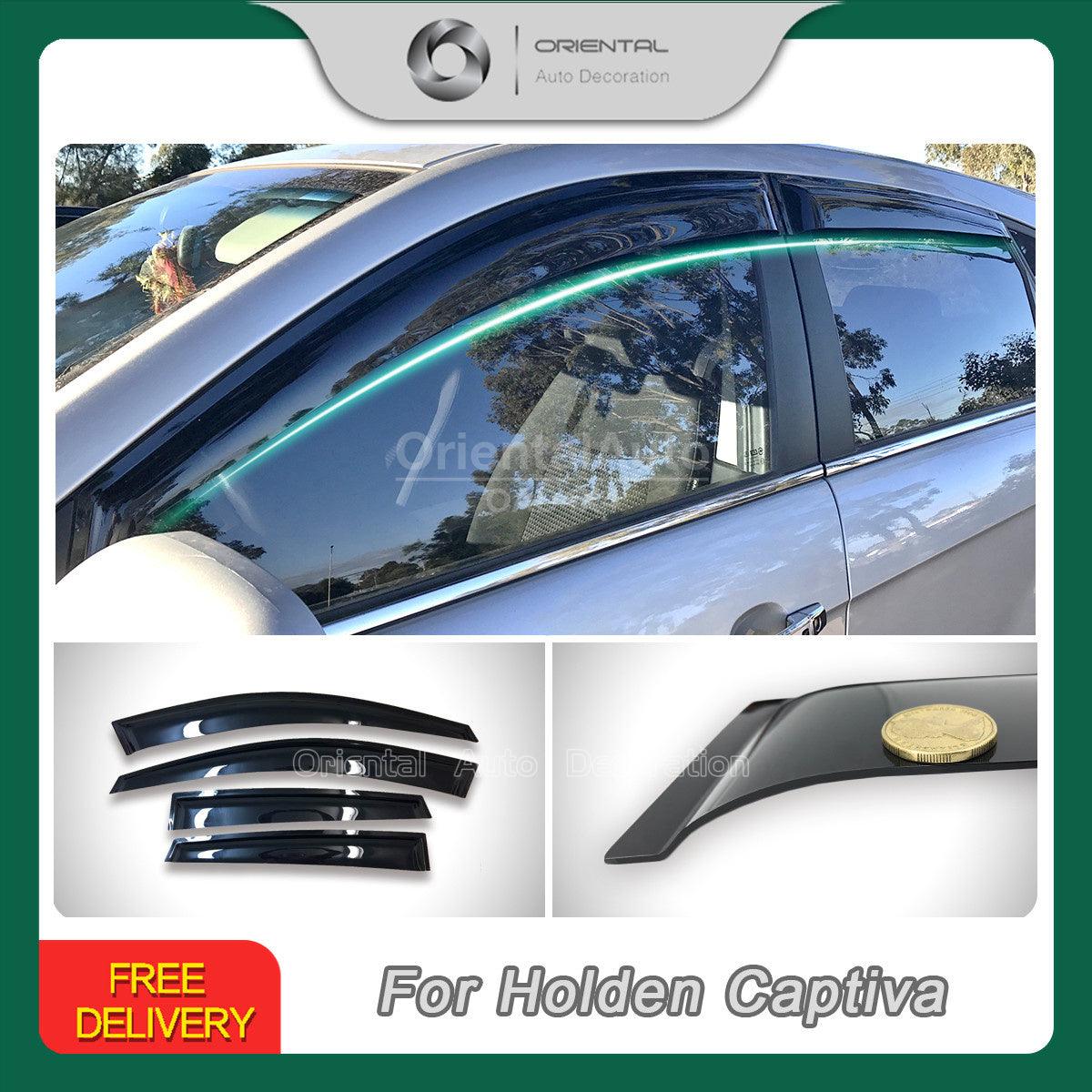 Weather Shields for Holden Captiva 2006-2019