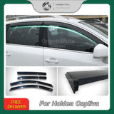 Injection Weather Shields for Holden Captiva 2006-2019