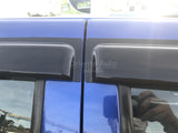 Weather Shields for ISUZU D-MAX DMAX Dual Cab 2008-2012