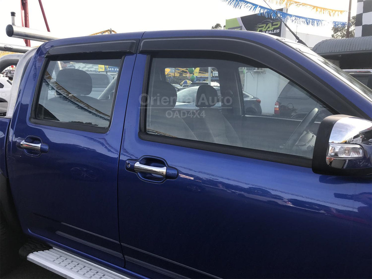 Weather Shields for ISUZU D-MAX DMAX Dual Cab 2008-2012