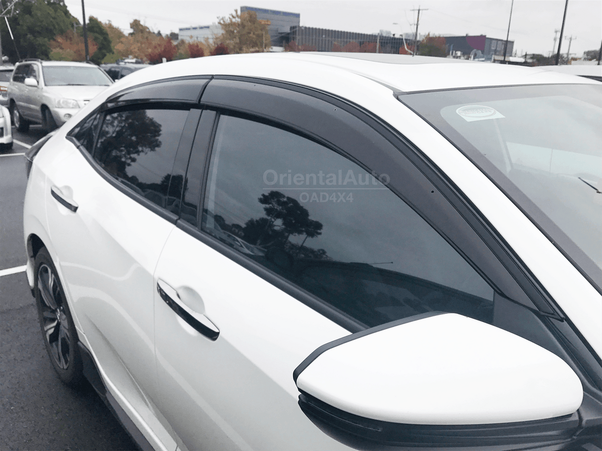 Injection Weather Shields for Honda Civic Hatch 10th Gen 2017-2021