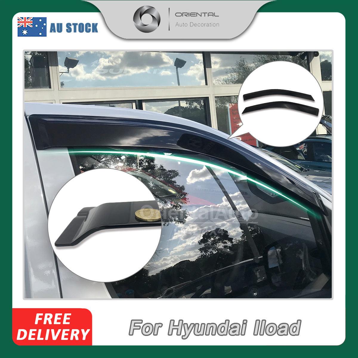 Injection Weather Shields for Hyundai ILOAD TQ 2008-Onwards