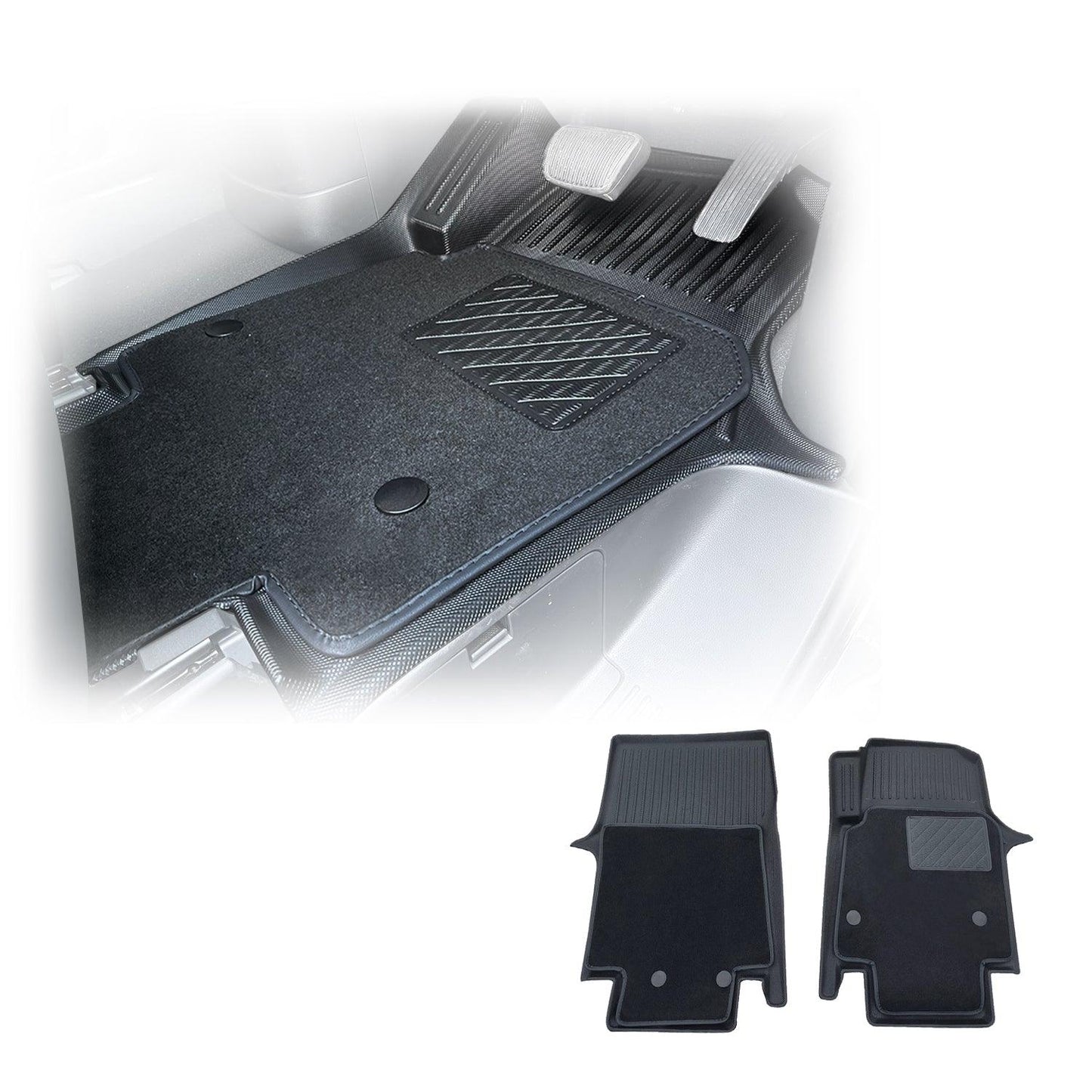 5D Double-Layer Car Floor Mats for Hyundai Staria 2021-Onwards