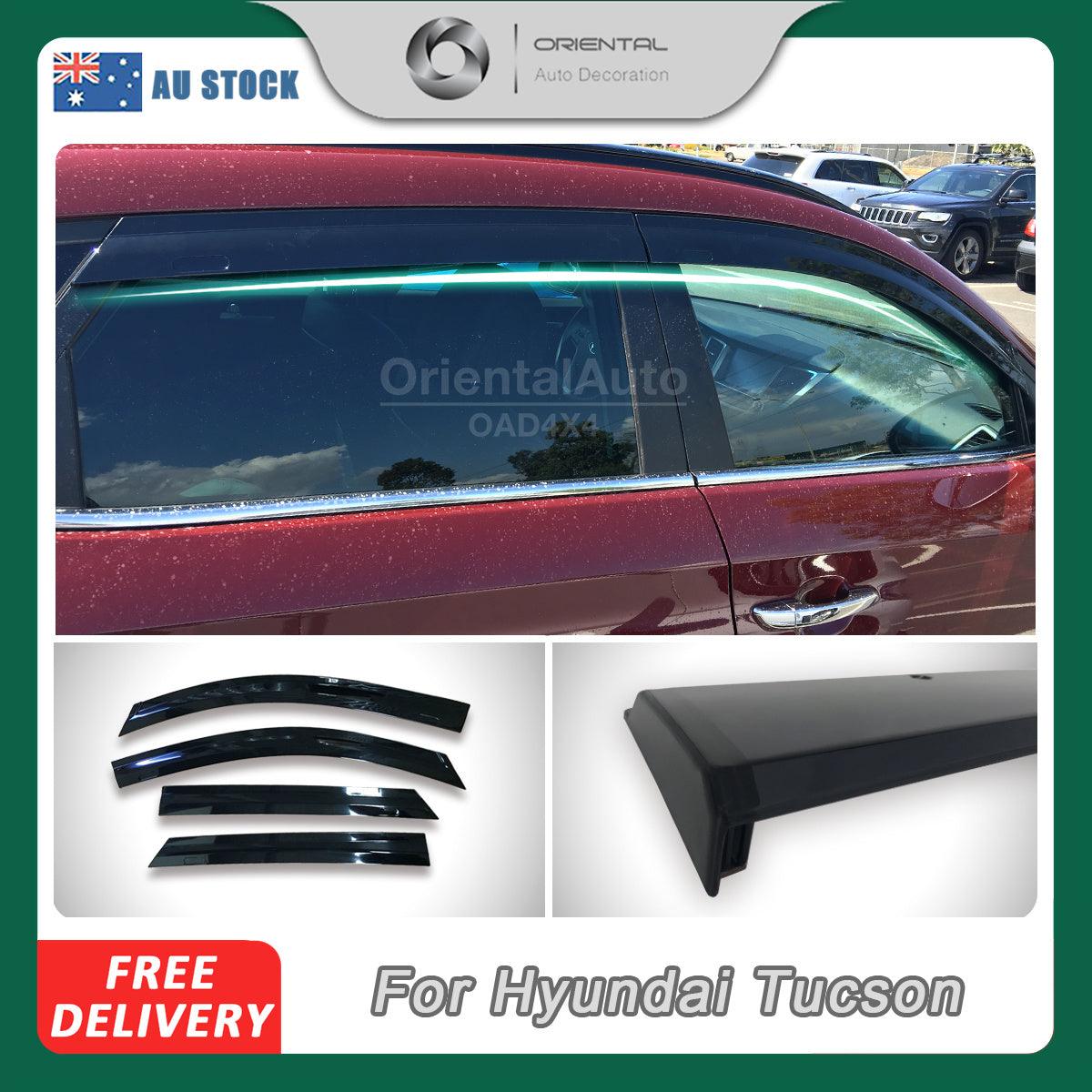 Injection Weather Shields for Hyundai Tucson 2015-2021