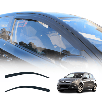 Weather Shields for Hyundai I20 PB Series 3 Doors 2010-2015